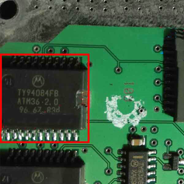 TY94084FB ATM36 2.0 Car Computer Board Repair Auto ECU Chip