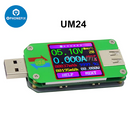 UM24 UM24C Color Screen Display USB Tester DC Voltmeter Ammeter