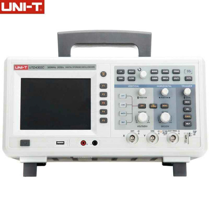 UNI-T UTD4302C Digital Storage Oscilloscopes 2 Channels 300MHz 2GS-s