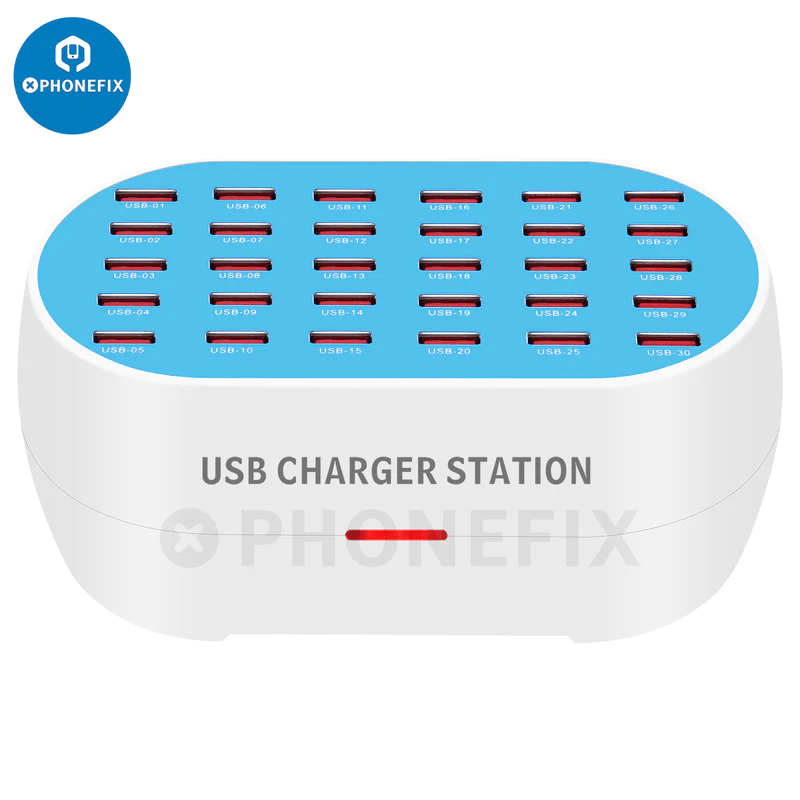 USB Intelligent Multiport Charging Dock Station For iPhone Android