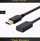 USB 3.0 Extension Cable Male to Female Universal USB Extension Cable