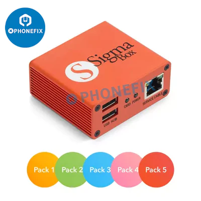 SigmaBox Sigma Box with 9pcs Cable Set phone flashing unlocking tool