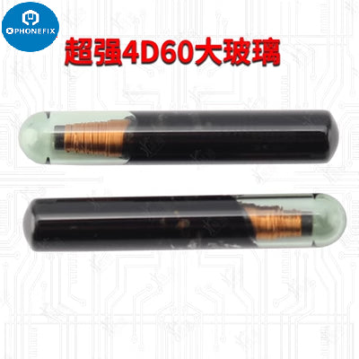 Glass ID 4D60 Transponder Chip For Ford Remote