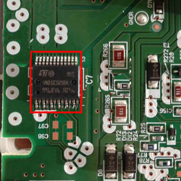VND5E025BK Car Computer Board ECU Electronic Circuit Chip