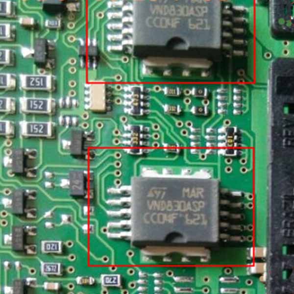 VND830ASP Fiat Computer Board Car ECU Board Repair Chip