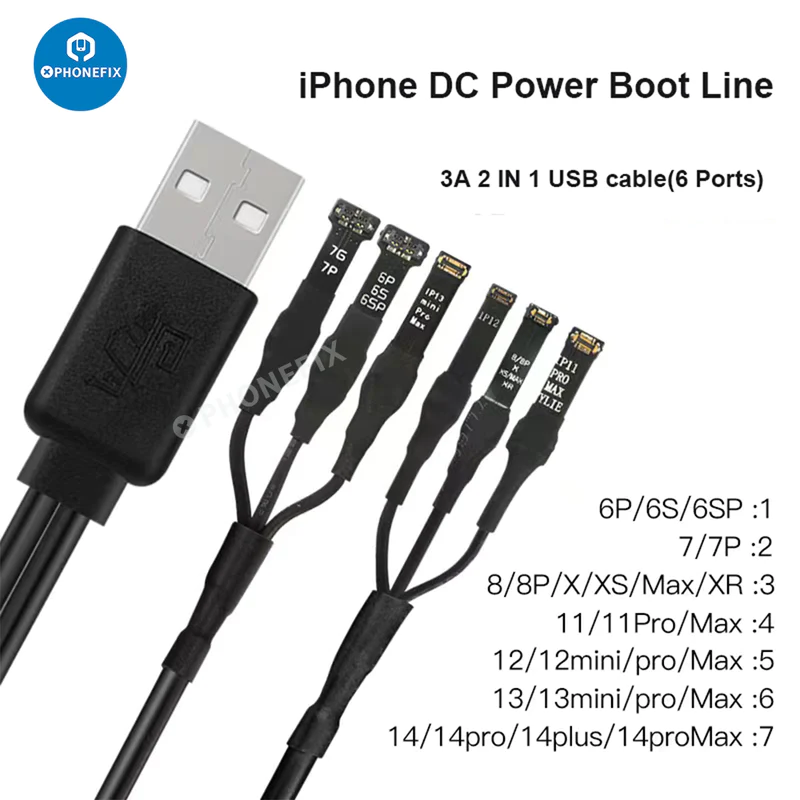 WYLIE iPhone 14 Pro Max Power Boot Line Motherboard Repair Test Cable