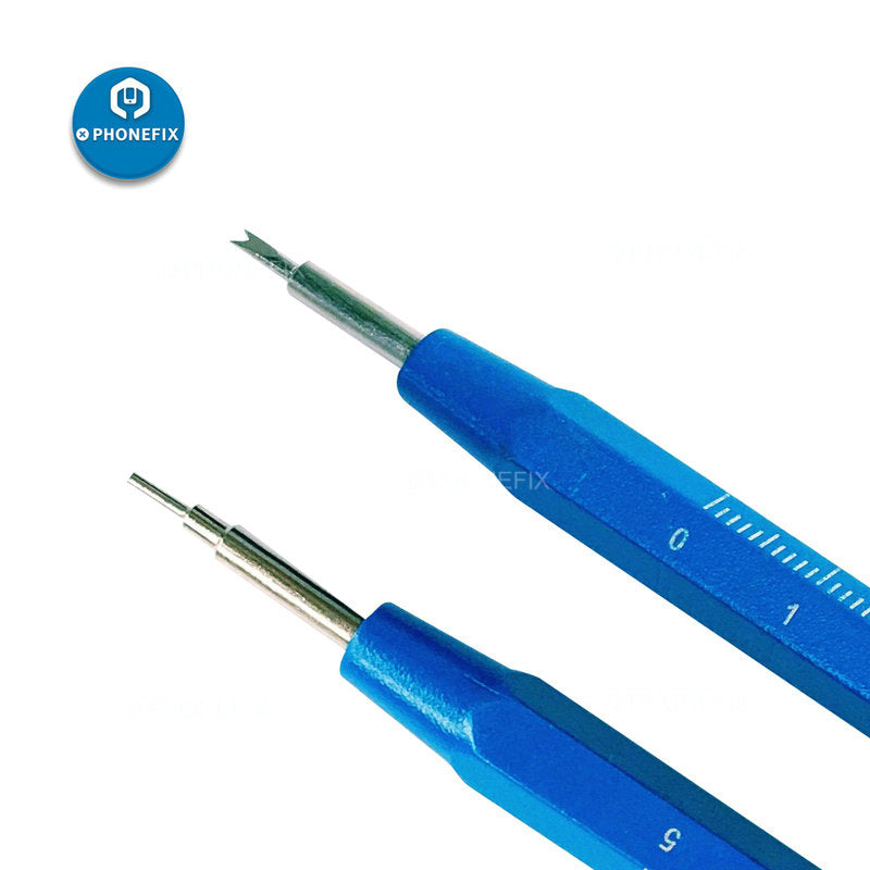 Two tips Watch Band Strap Spring Pin Removal Repair Tool with Scale