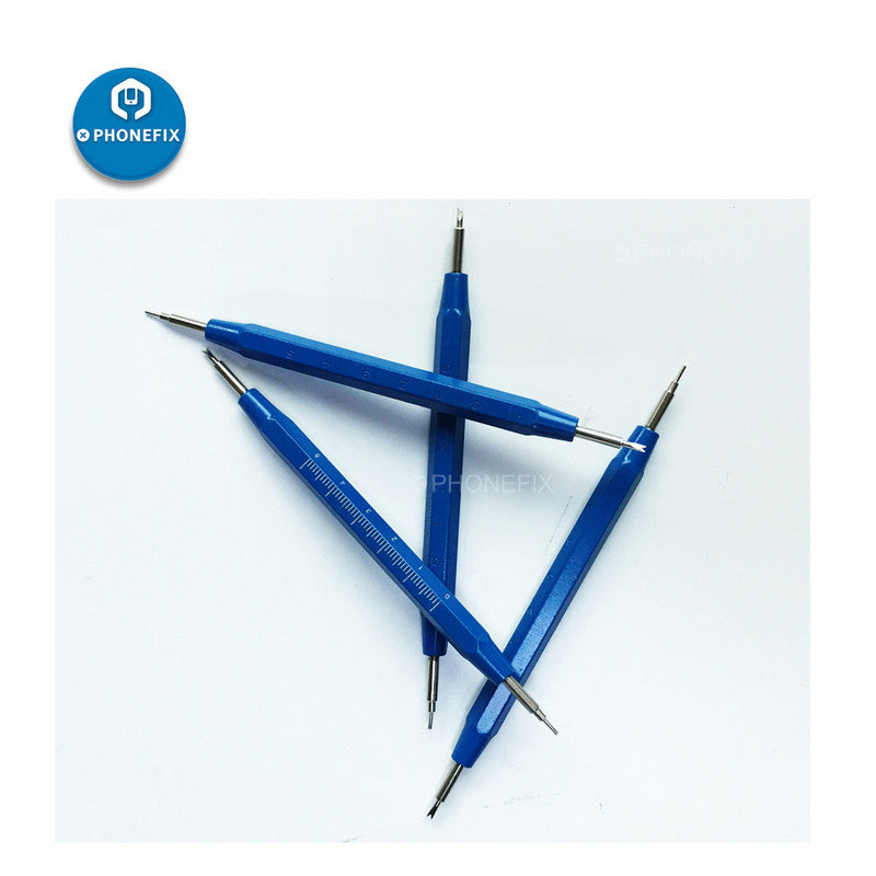 Two tips Watch Band Strap Spring Pin Removal Repair Tool with Scale