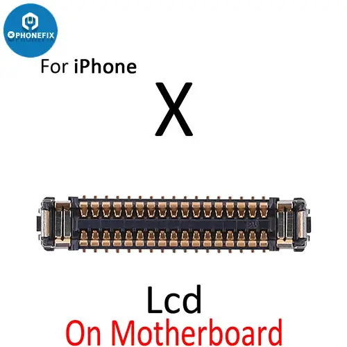 LCD 3D Touch Screen FPC Connector Port For iPhone XS MAX