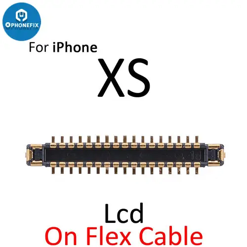 LCD 3D Touch Screen FPC Connector Port For iPhone XS MAX