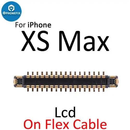 LCD 3D Touch Screen FPC Connector Port For iPhone XS MAX