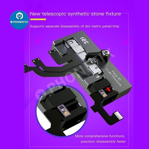 i2C 11 in 1 Lattice Dot Matrix Fixture For iPhone X-12 Pro Max