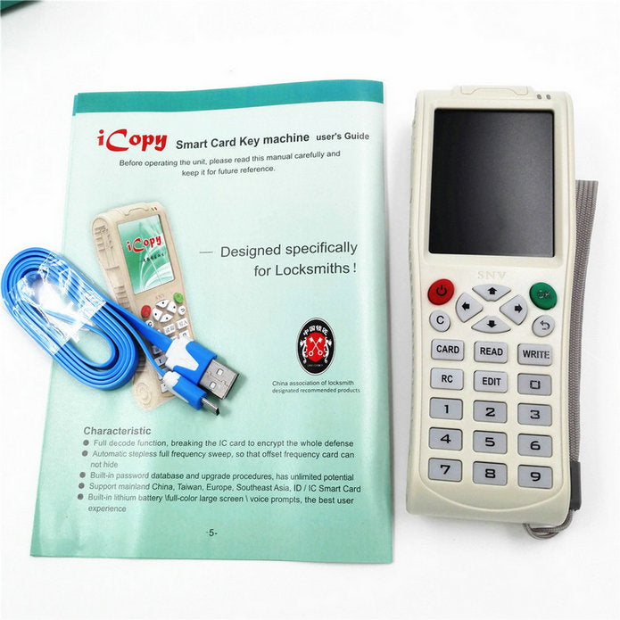 Ecopy Device iCopy 3 RFID IC ID Duplicator Smart Card Key Copying Machine iCopy3