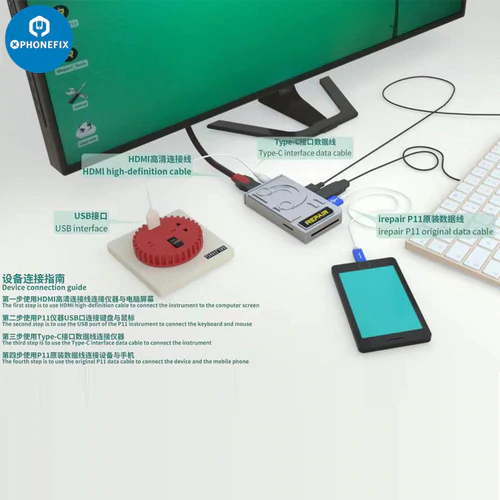 Iphone Screen Programmer iRepair P11 Purple Screen IOS DFU Jailbreak Programmer For iPhone iPad