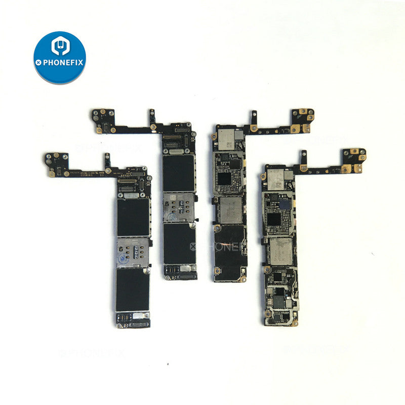 Picture of Damaged Scrap iphone 6 6S 7 logic board repair experience skill traini
