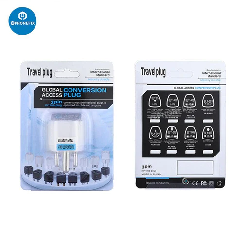UK US EU AU DE Power Converter AC Plug Charger Adapter 500W