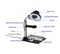 YIHUA 628TD 8 times magnifying glass Rework station Bracket Holder